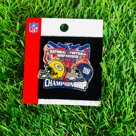 New York Giants: 2007 NFC Championship Game Commemorative Pin
