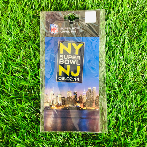 Seattle Seahawks: Super Bowl XLVIII "NY/NJ" Commemorative Pin