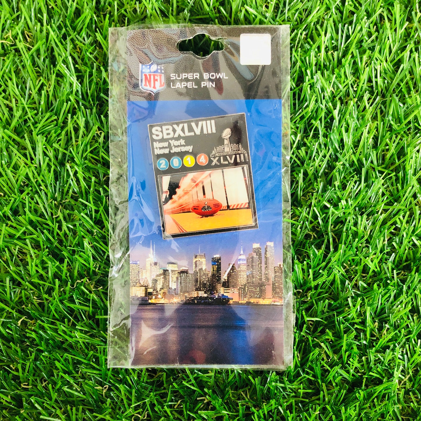 Seattle Seahawks: Super Bowl XLVIII "Subway" Pin