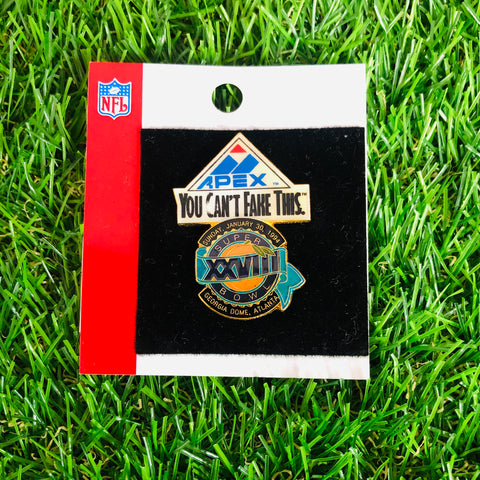 Dallas Cowboys: Super Bowl XXVIII "Apex One - You Can't Fake This" Pin