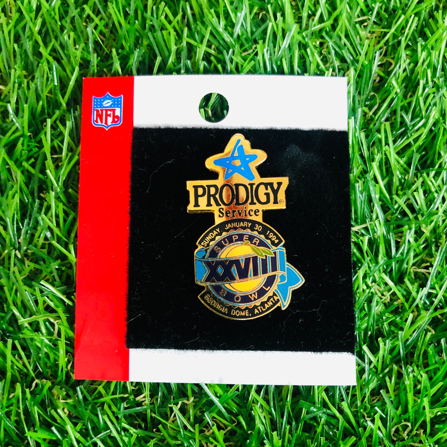 Dallas Cowboys: Super Bowl XXVIII "Prodigy Service" Pin