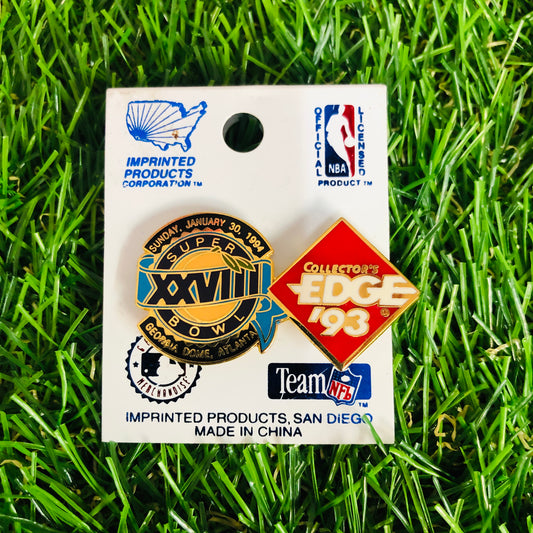 Dallas Cowboys: Super Bowl XXVIII "Collector's Edge '93" Pin