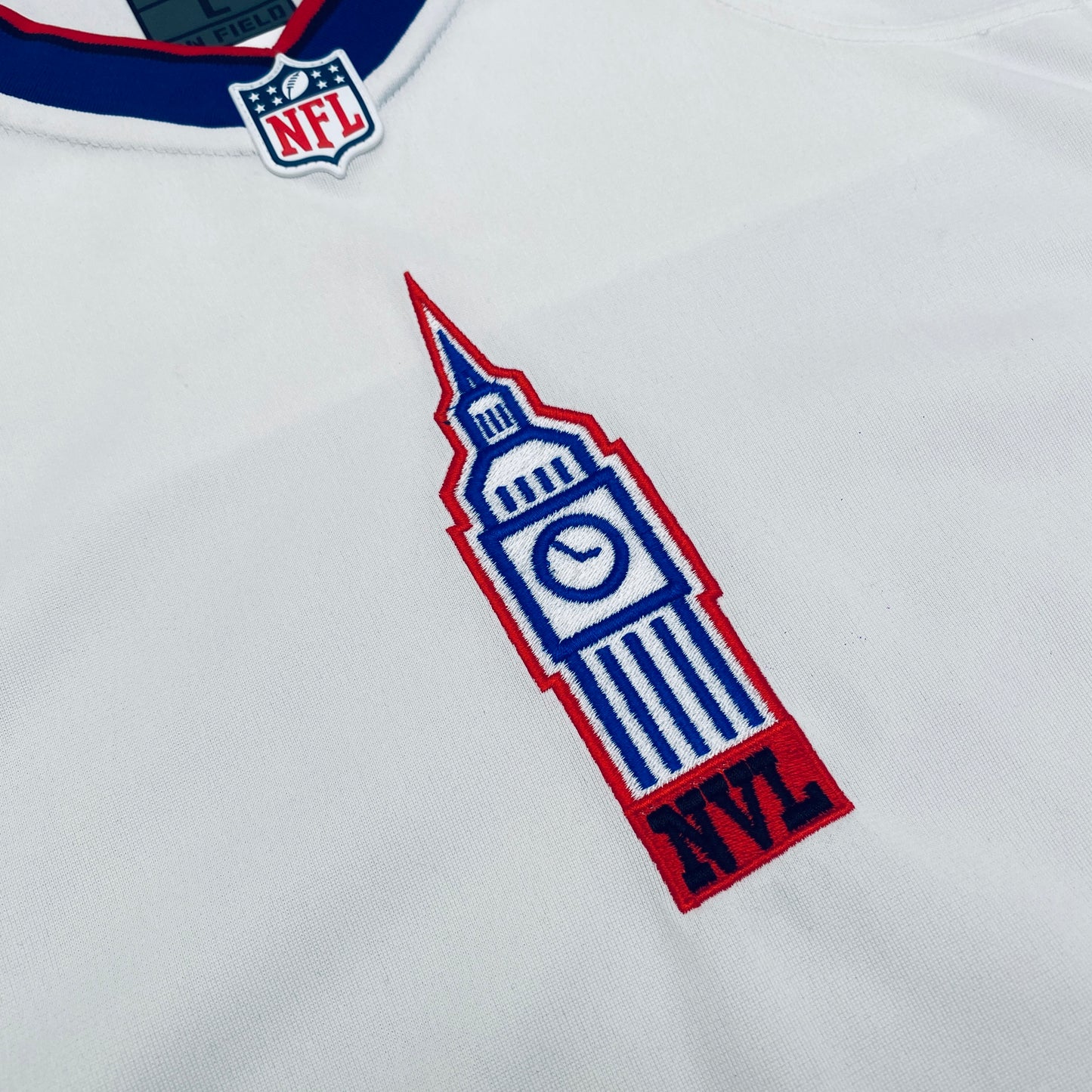 NVL: ReWork Embroidered Logo Buffalo Bills Nike Jersey (L)