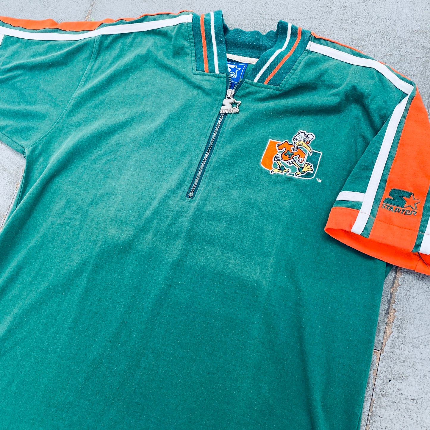 Miami Hurricanes: 1990's Starter Polo Shirt (L)