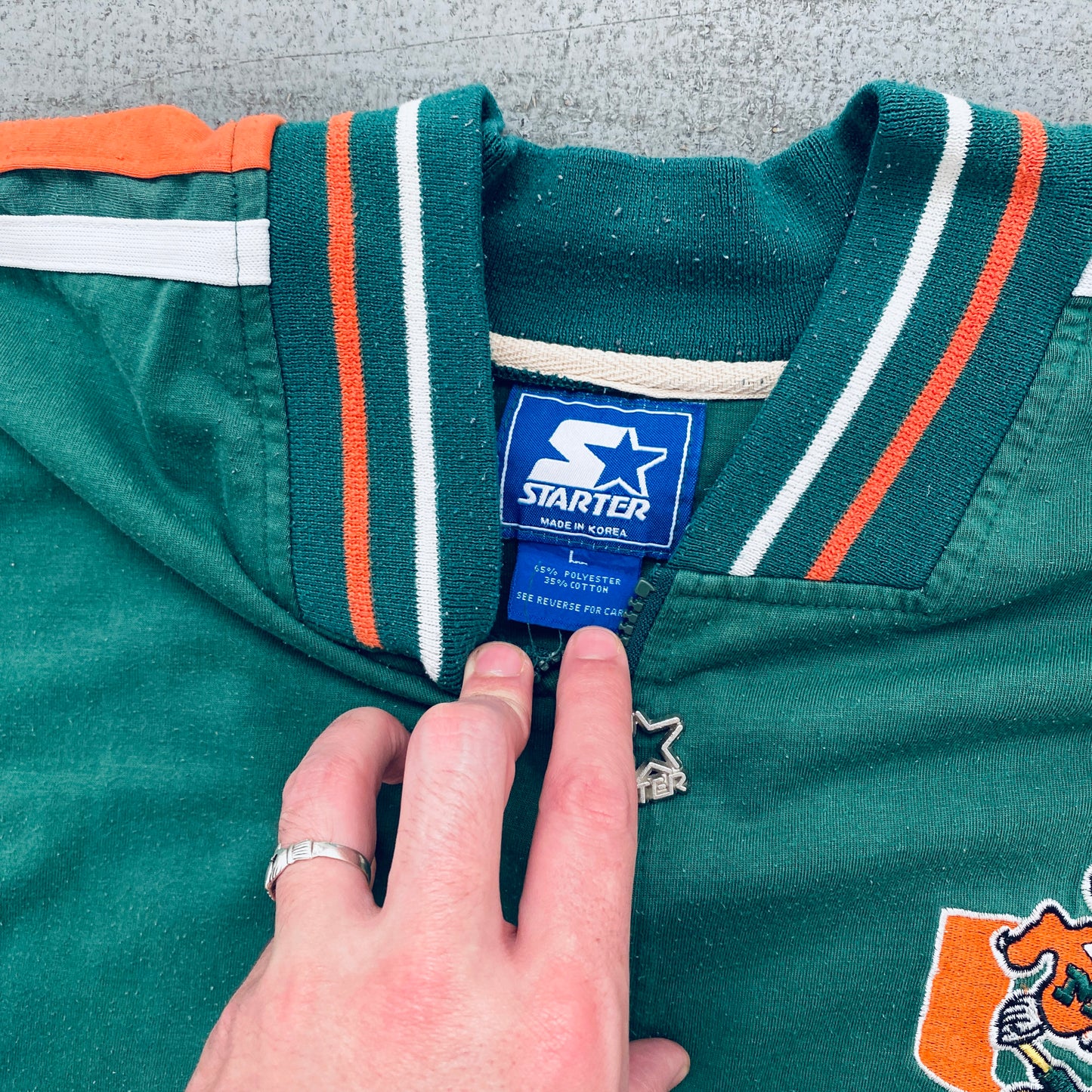 Miami Hurricanes: 1990's Starter Polo Shirt (L)