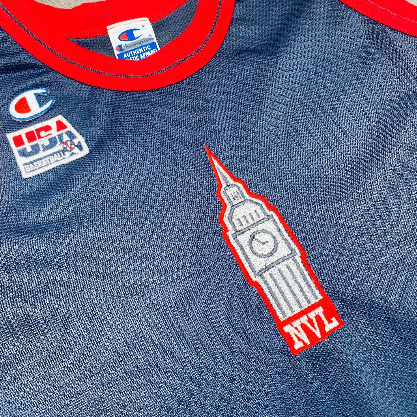 NVL: ReWork Embroidered Logo Team USA 1996 Champion Jersey