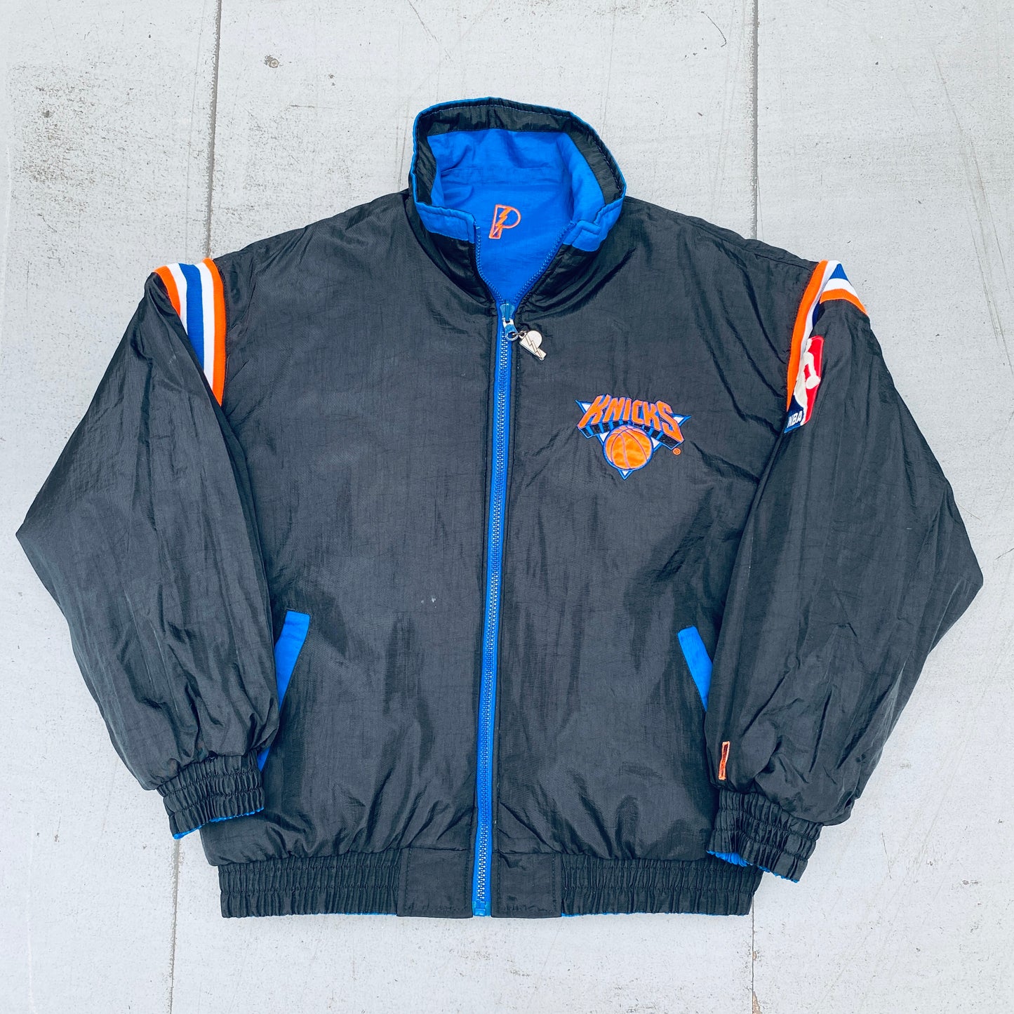 New York Knicks: 1990's Pro Player Reversible Fullzip Jacket (XL/XXL)