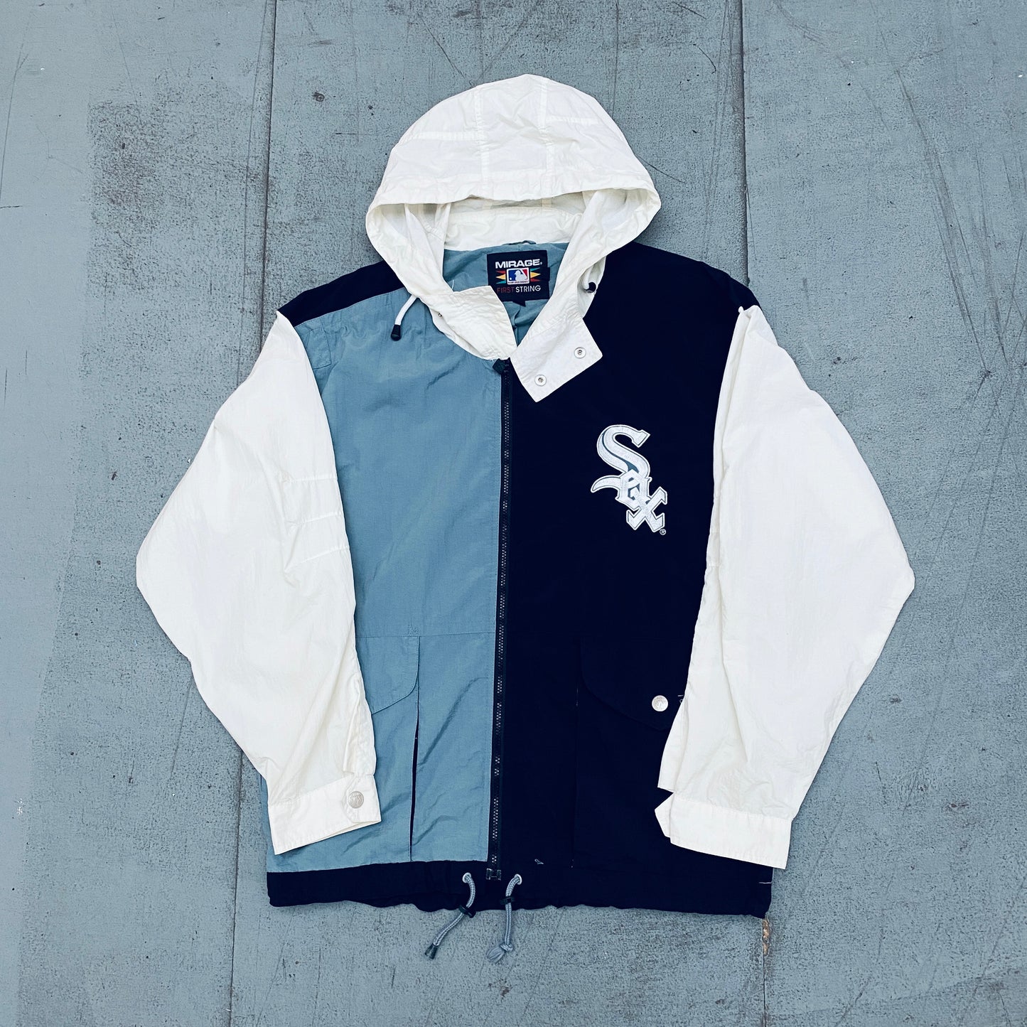 Chicago White Sox: 1990's Fullzip Windbreaker (XL)