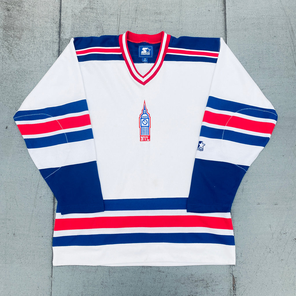 Vintage Starter New York Rangers Hockey Baseball Jersey Size XL