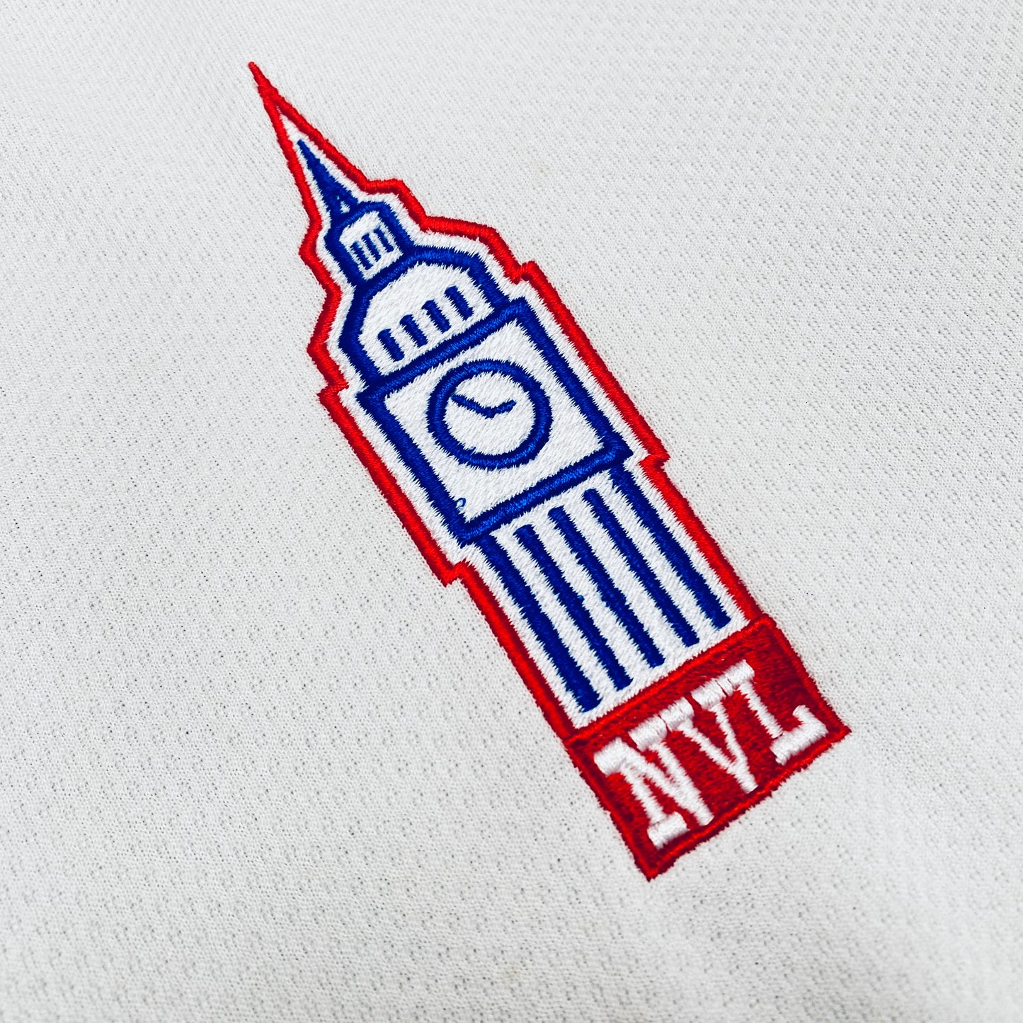 NVL: ReWork Embroidered Logo New York Rangers Starter Jersey (M)