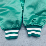Boston Celtics: 1980's Satin NBA Authentics Starter Bomber Jacket (L)