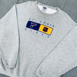 St. Louis Blues: 1990's Embroidered Sweat (M/L)