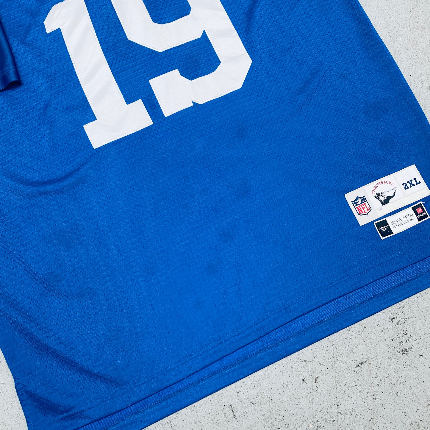 Baltimore Colts: Johnny Unitas 1967 Throwback Jersey - Stitched (XXL)