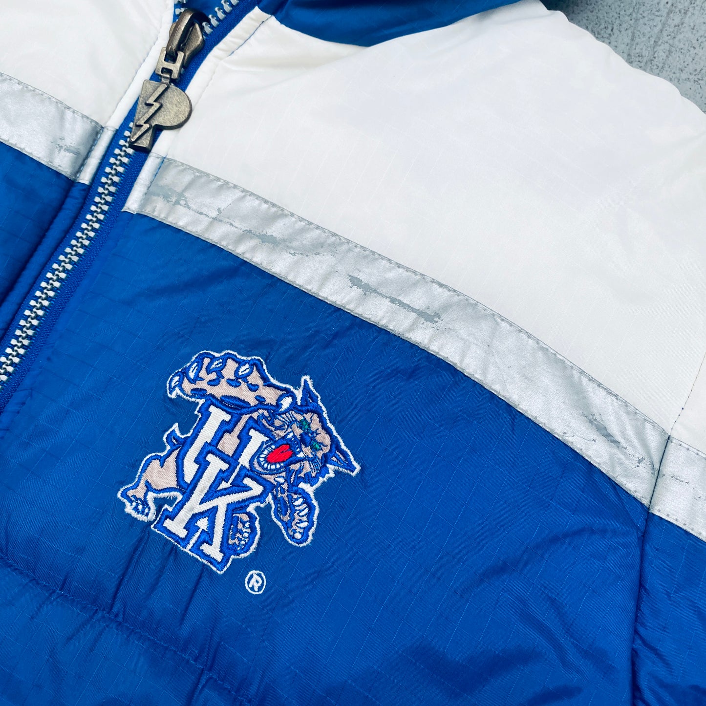 Kentucky Wildcats: 1990's Pro Player Fullzip Reversible Jacket (XS/S)