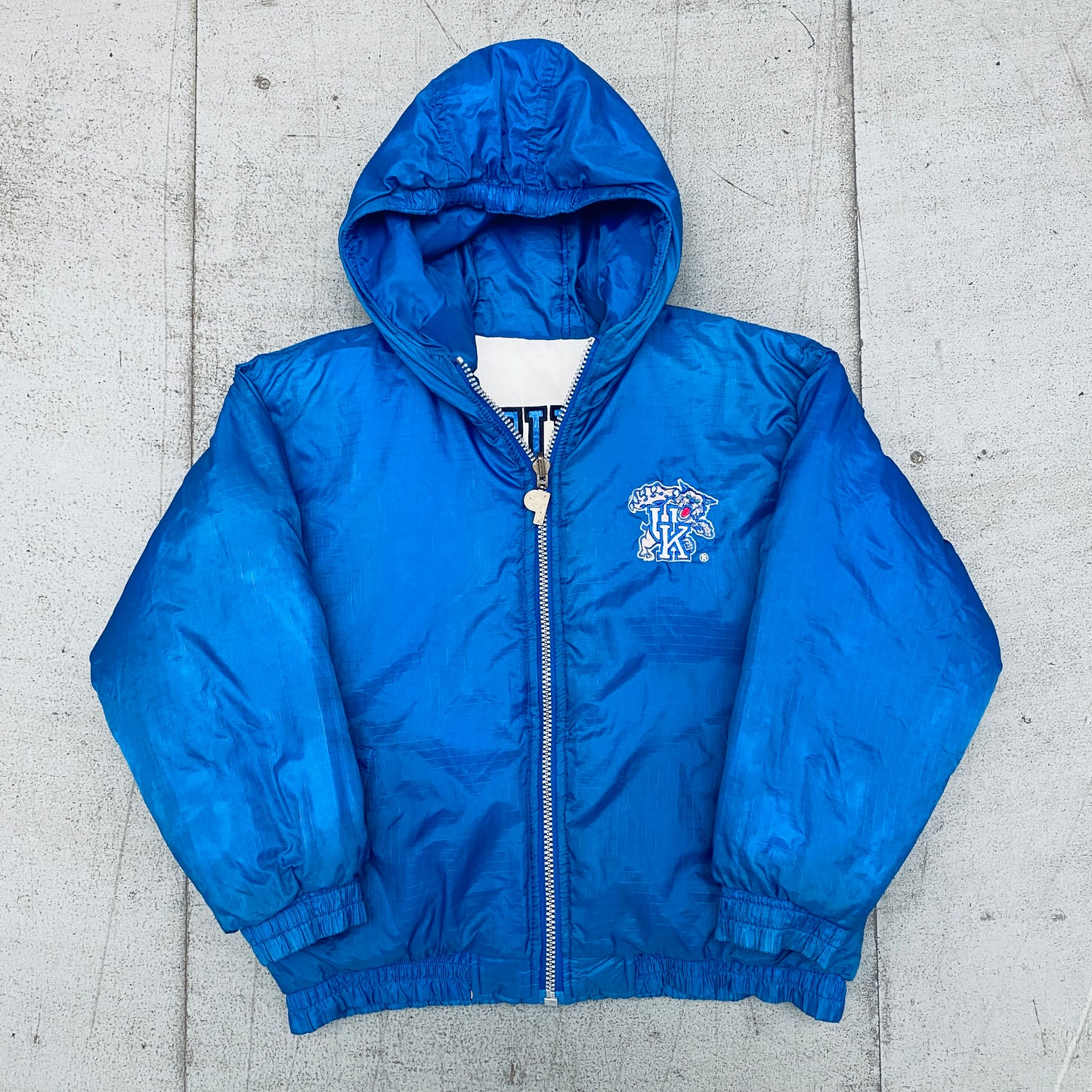 Kentucky Wildcats: 1990's Pro Player Fullzip Reversible Jacket (XS/S)