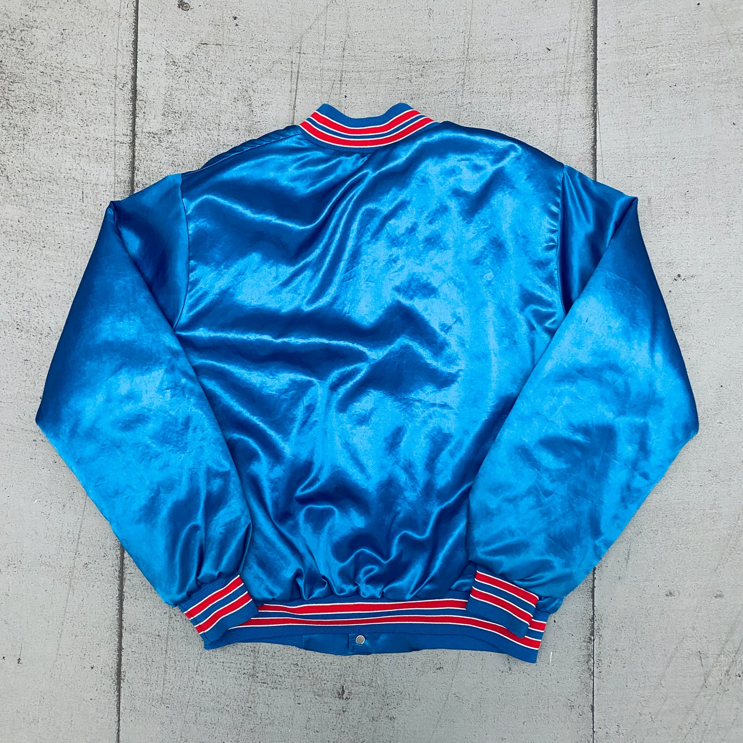 Washington Redskins: 1991/92 Chalk Line Satin Superbowl XXVI Bomber Jacket (L)