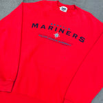 Seattle Mariners: 1990's Graphic Spellout Sweat (L)