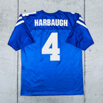 Indianapolis Colts: Jim Harbaugh 1995/96 w/ Signatures (M)