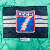Philadelphia Eagles: 1990's Logo 7 Fullzip Trench Coat (L)