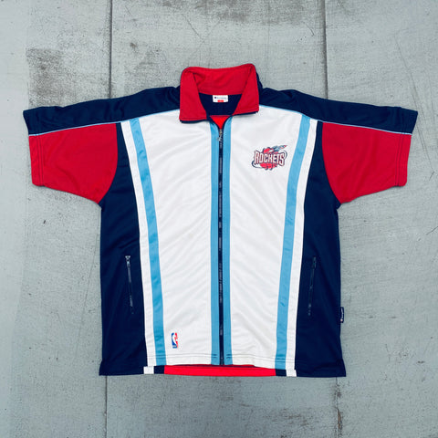 Houston Rockets: 1990's Champion Fullzip Shooting Shirt (L/XL)