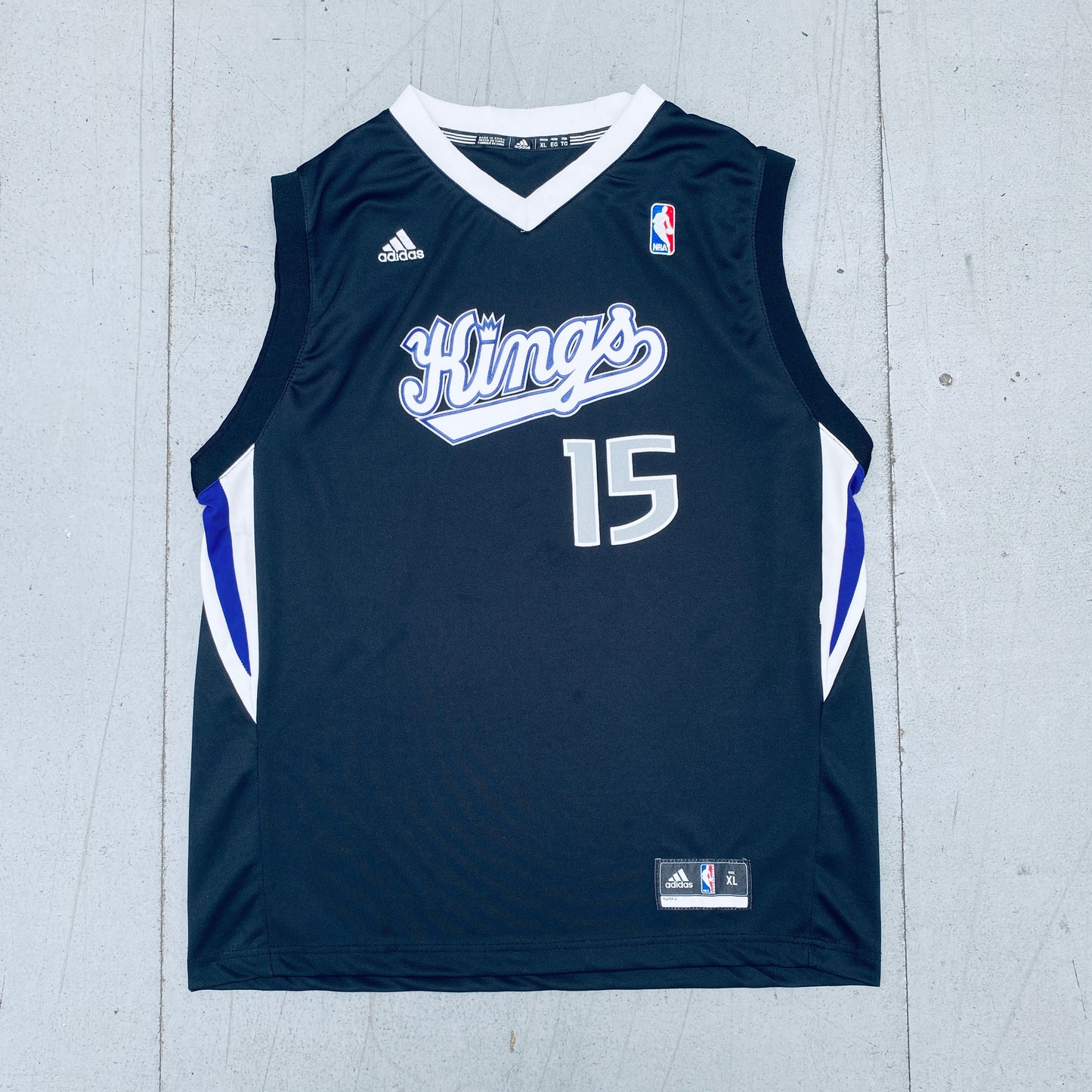 Sacramento Kings: DeMarcus Cousins 2011/12 Black Adidas Jersey (S)