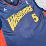 Golden State Warriors: Baron Davis 2006/07 Navy Blue Adidas Jersey (M)