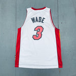 Miami Heat: Dwyane Wade 2006/07 White Adidas Stitched Jersey (L)