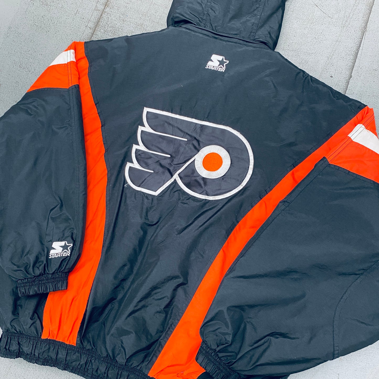 Philadelphia Flyers: 1990's Starter Fullzip Jacket (XL)