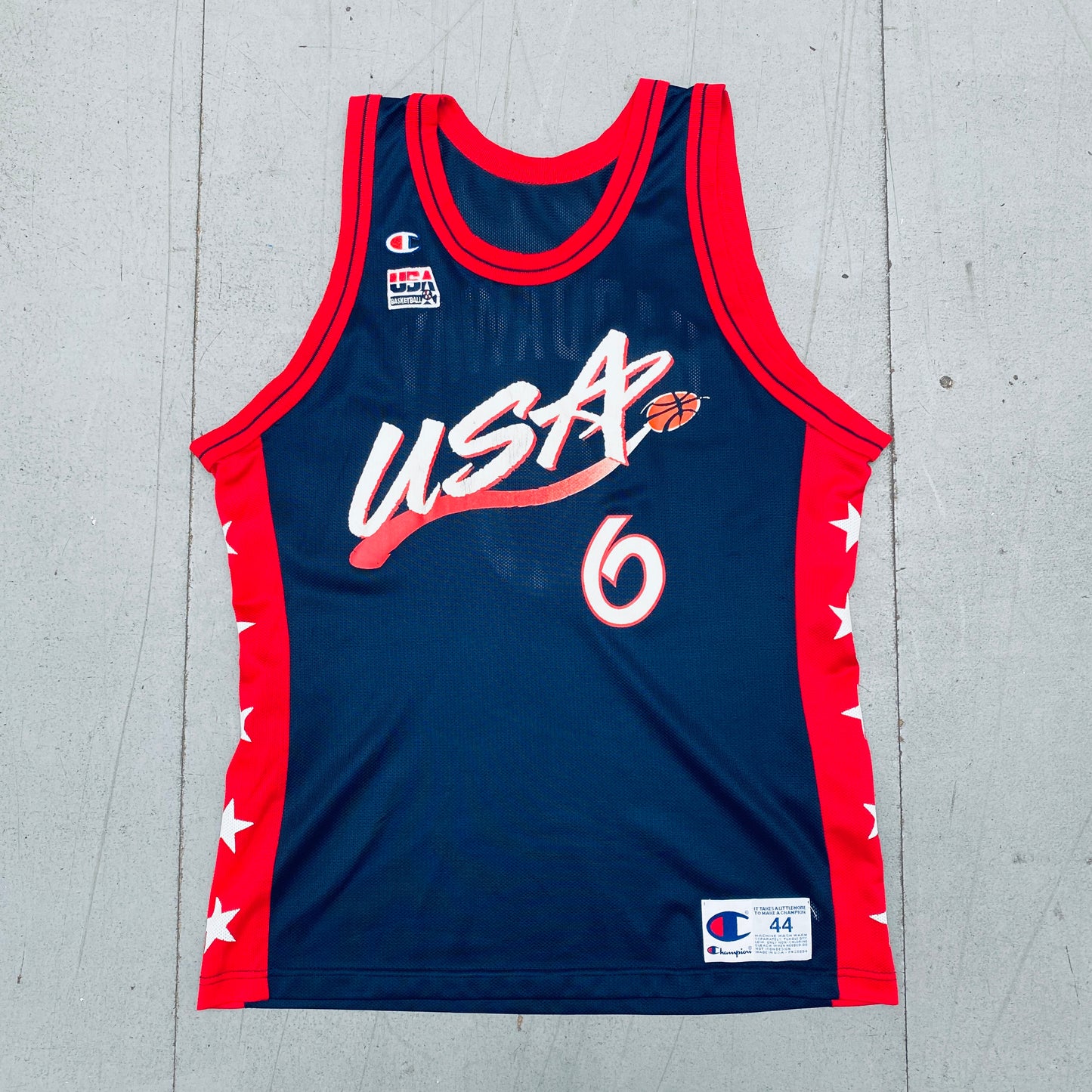 Team USA: Penny Hardaway 1996 Champion Jersey (M)