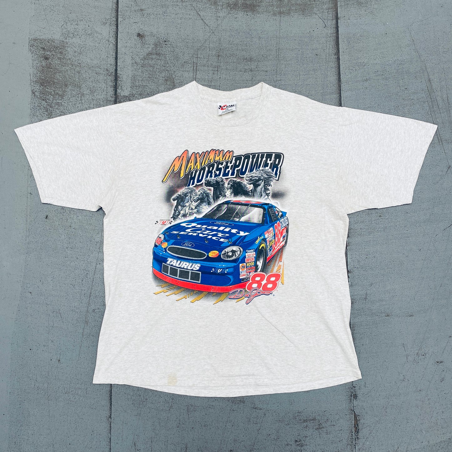 NASCAR: Dale Jarrett "Maximum Horsepower Runnin' Wild" Chase Authentics Tee (XL/XXL)