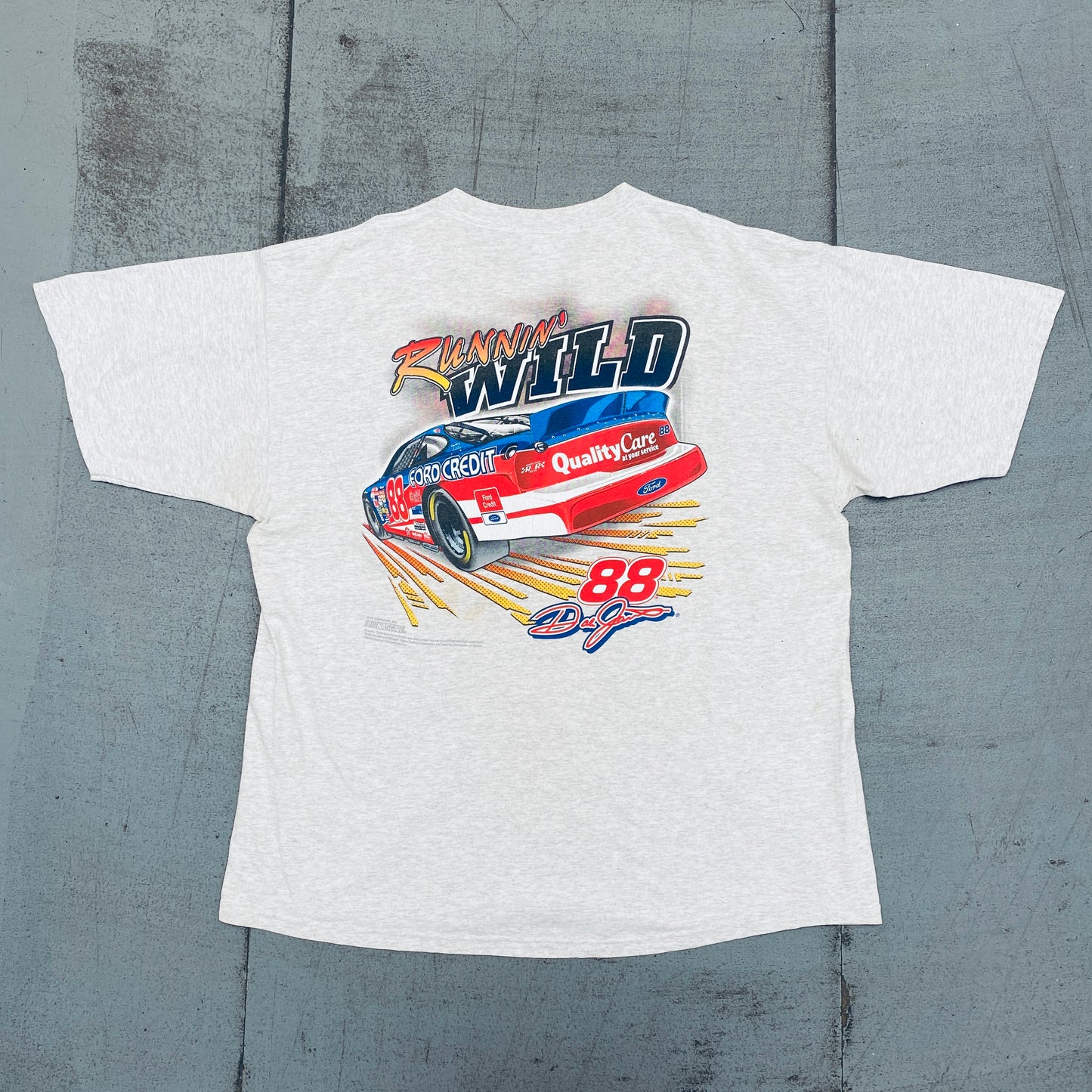 NASCAR: Dale Jarrett "Maximum Horsepower Runnin' Wild" Chase Authentics Tee (XL/XXL)