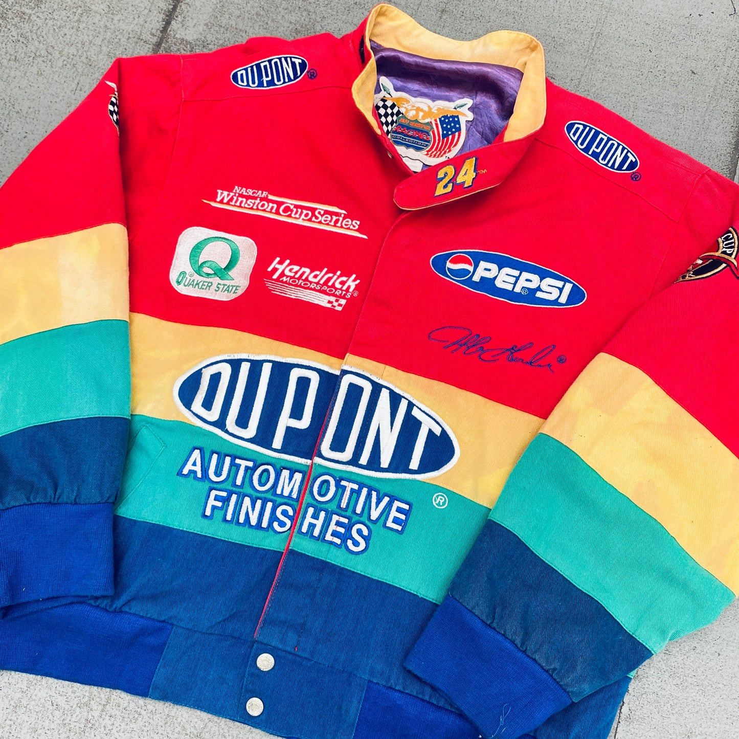 NASCAR: Jeff Hamilton "Rainbow" Jacket (L)