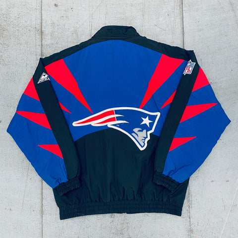 New England Patriots: 1990's Apex One Sharktooth Fullzip Proline Jacket (M)