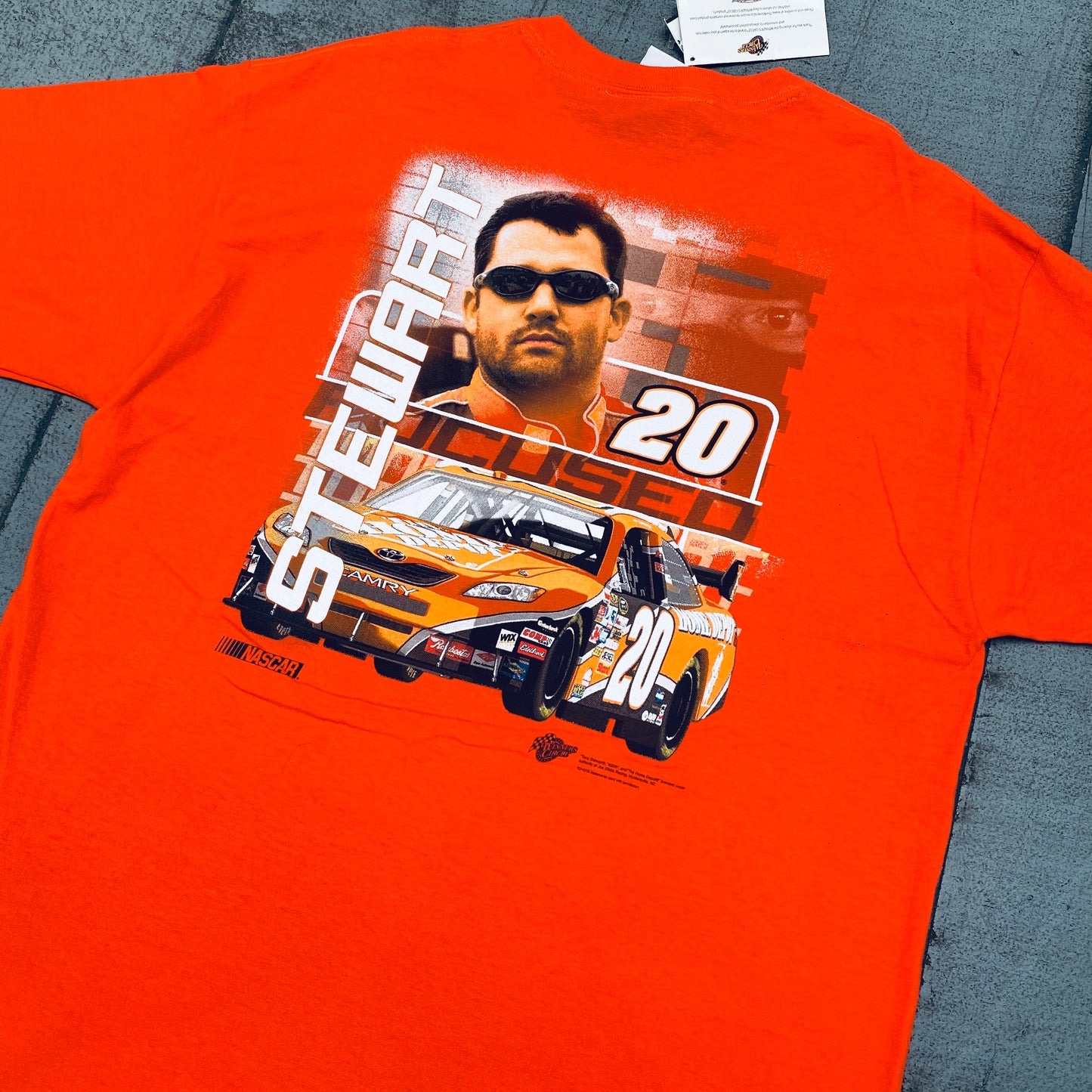 NASCAR: Tony Stewart Winners Circle Tee - New With Tags (L)