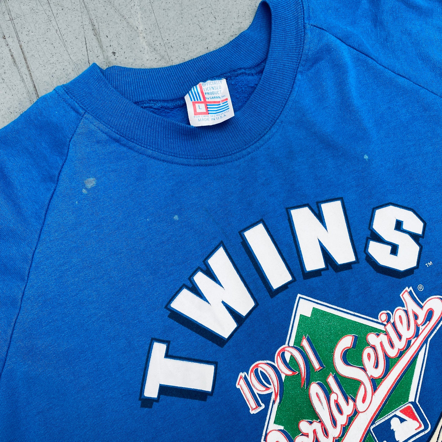 Minnesota Twins: 1991 World Series American League Champions Sweat (S/M)