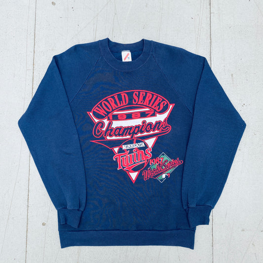 Minnesota Twins: 1987 World Series Champions Frank Viola MVP All Over Sweat (S)