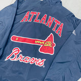 Atlanta Braves: 1990's Apex One Reverse Spellout Fullzip Windbreaker (M)