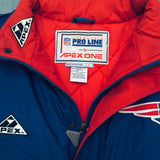 New England Patriots: 1990's Apex One Fullzip Proline Trench Coat (L/XL)