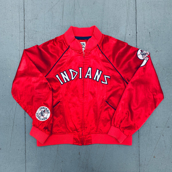 Vintage 90s Louisville Cardinals NCAA Team Satin Jacket - Maker of Jacket