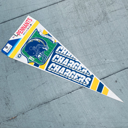 San Diego Chargers: 1990's Felt Pennant