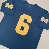 Michigan Wolverines: No. 6 "Tyrone Wheatley" Logo 7 Jersey (L/XL)