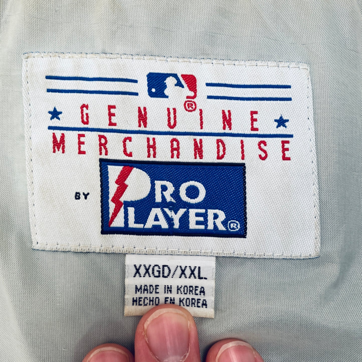 Seattle Mariners: 1990's Pro Player Lightweight Dugout Bomber Jacket (XXL)