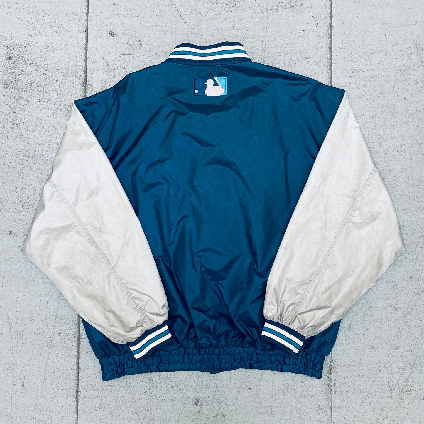 Seattle Mariners: 1990's Pro Player Lightweight Dugout Bomber Jacket (XXL)