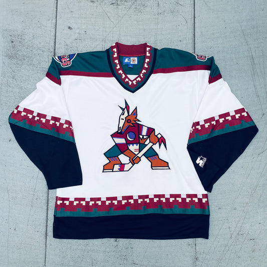 Phoenix Coyotes: 1997 Starter "Kachina" Jersey (L)