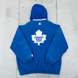 Toronto Maple Leafs: 1990's Fullzip Starter Parka Jacket (L)