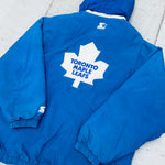 Toronto Maple Leafs: 1990's Fullzip Starter Parka Jacket (L)