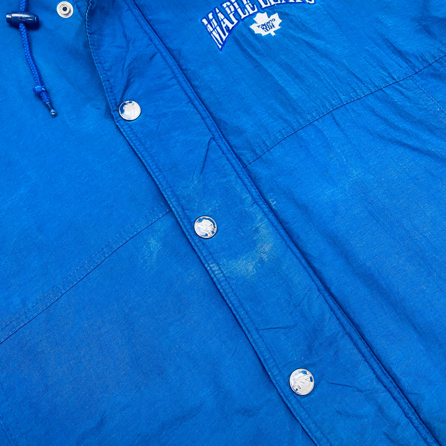 Toronto Maple Leafs: 1990's Fullzip Starter Parka Jacket (L)