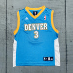 Denver Nuggets: Allen Iverson 2006/07 Blue Adidas Jersey (Child)
