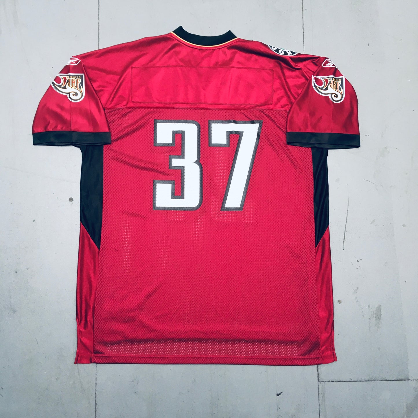 WLAF: Rhein Fire No. 37 Jersey (XXL)