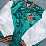 Miami Hurricanes: 1990's Chalk Line Fanimation Bomber Jacket (XL)
